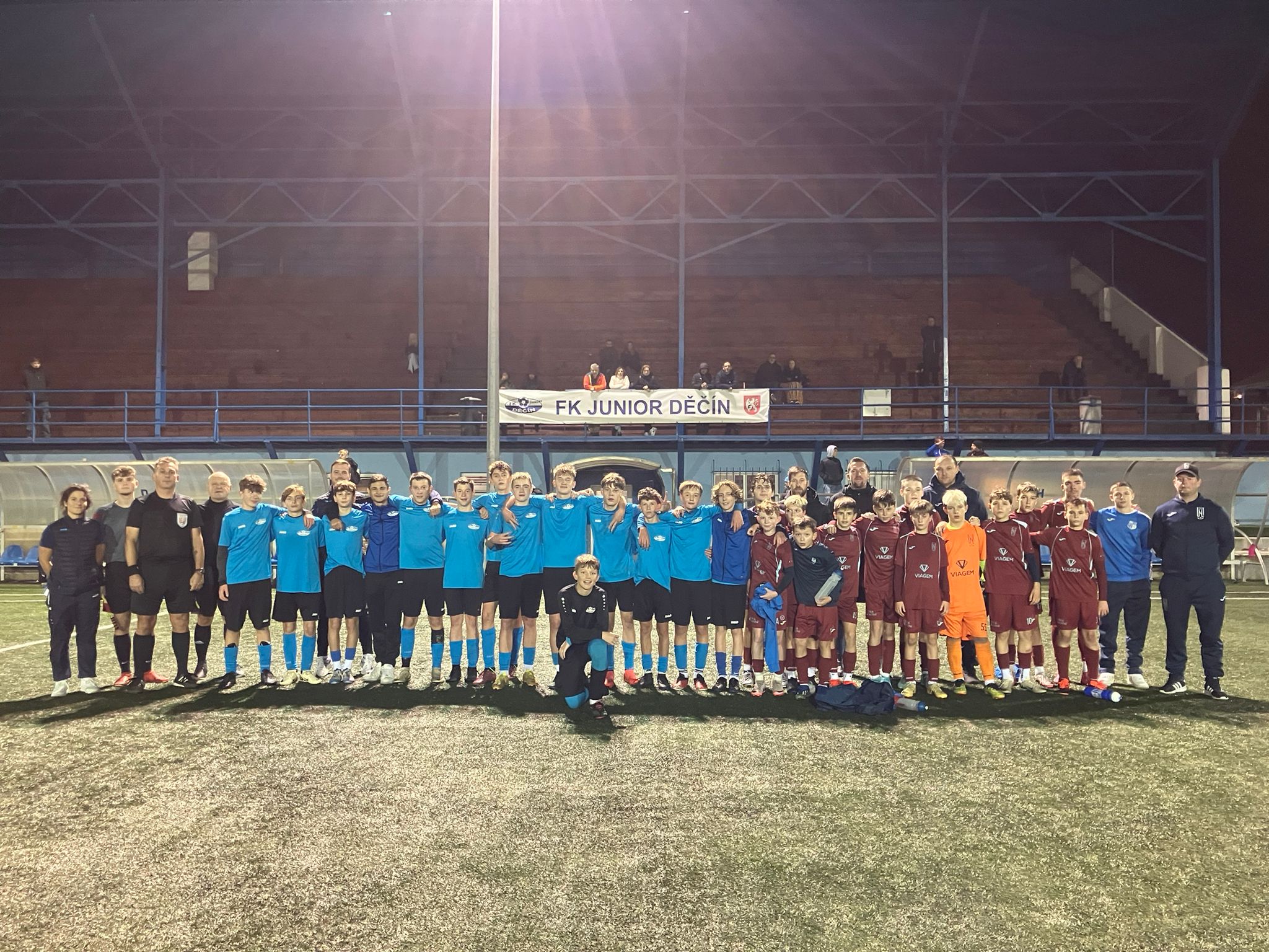 Zahájení ,,Future League" v Děčíně/ Eröffnung der ,,Future League" in Děčín - FK Junior Děčín x FK Viagem Ústí nad Labem